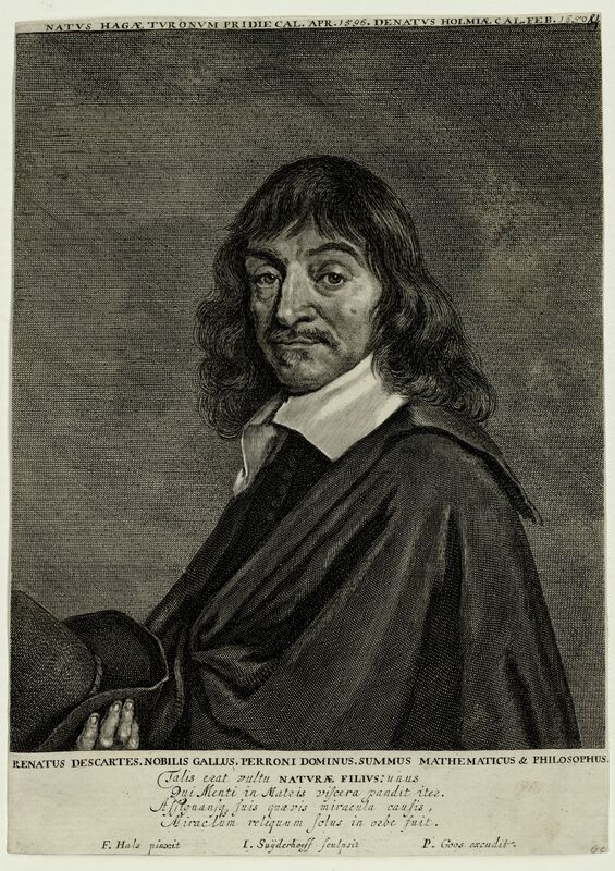 Portrait de René Descartes d'après Frans Hals